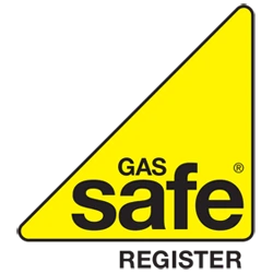Gas Safe Black Yellow Logo